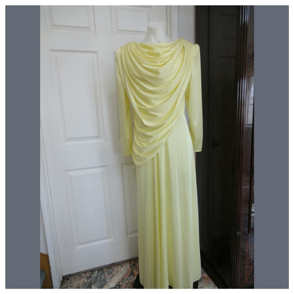 Vintage '80 Mister Jay silkylure maxi dress 12